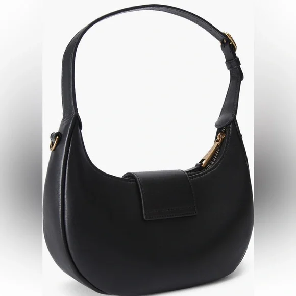 Kurt Geiger ChelseaLeather Hobo Bag Elegant Black Leather new